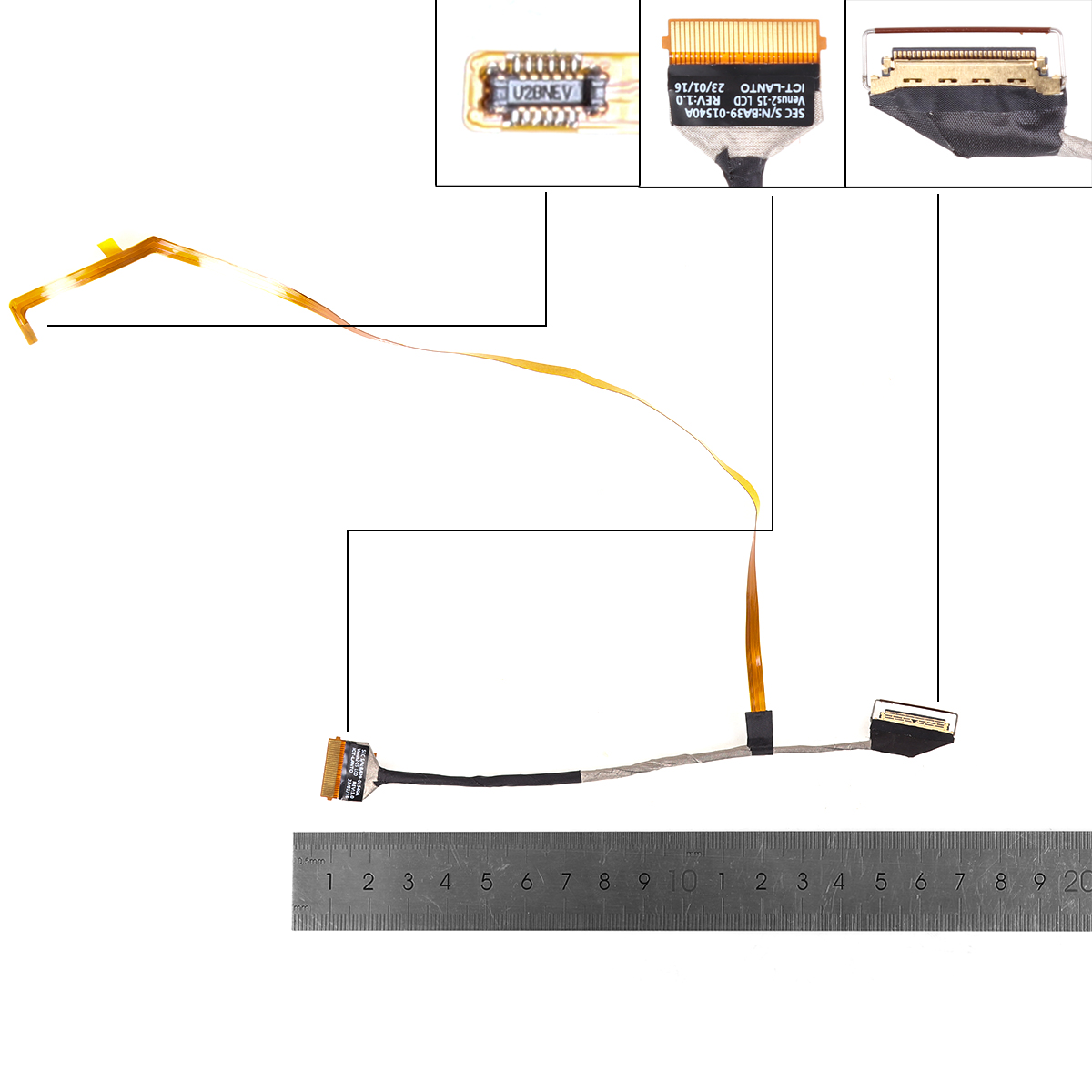 Picture of New LCD Display Screen Cable Replacement  For Samsung SEC Venus2-15.